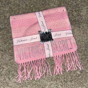 VICTORIA'S SECRET DIAMOMD Angel PINK SCARF